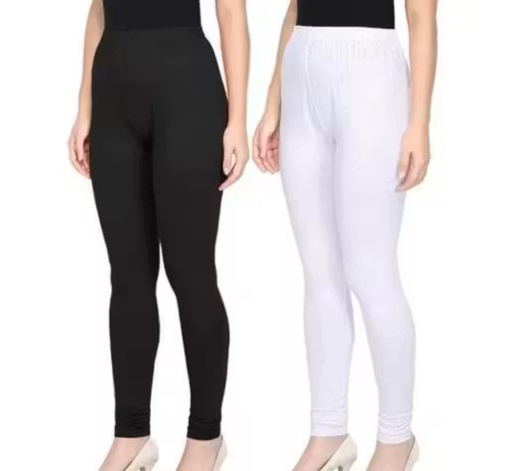Women Solid Cotton Leggings