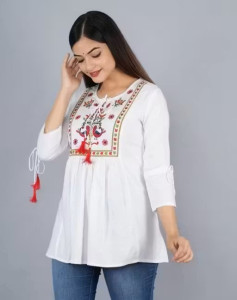 Pretty Feminine Women Tops Tunics