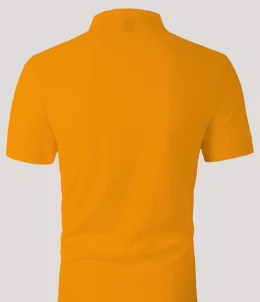 Men Casual Summer Wear Zipper Polos T‑Shirts