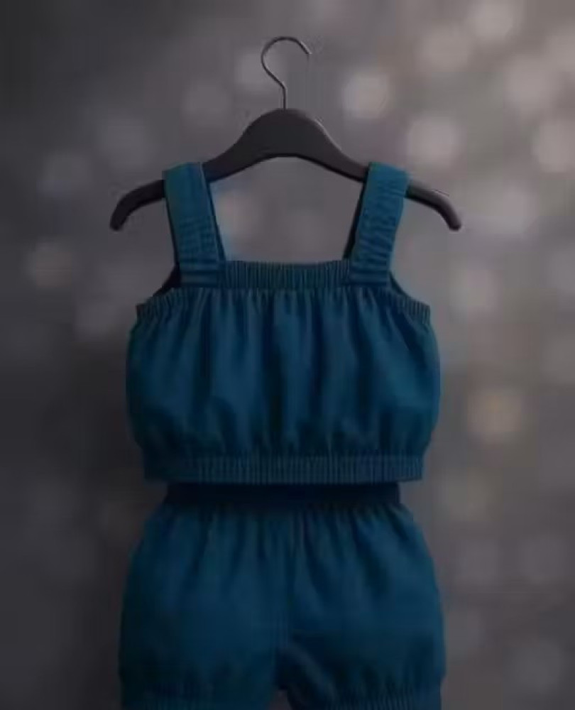 Perrite Girl Stylish Top & Shorts Set