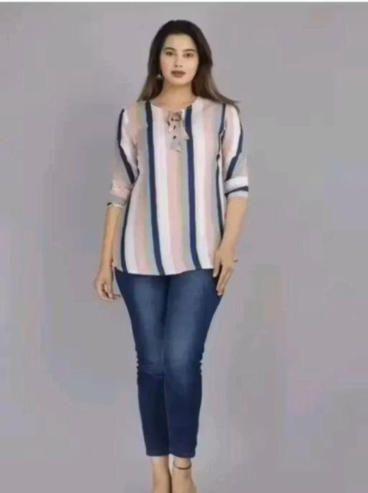 Line Short Kurti 101