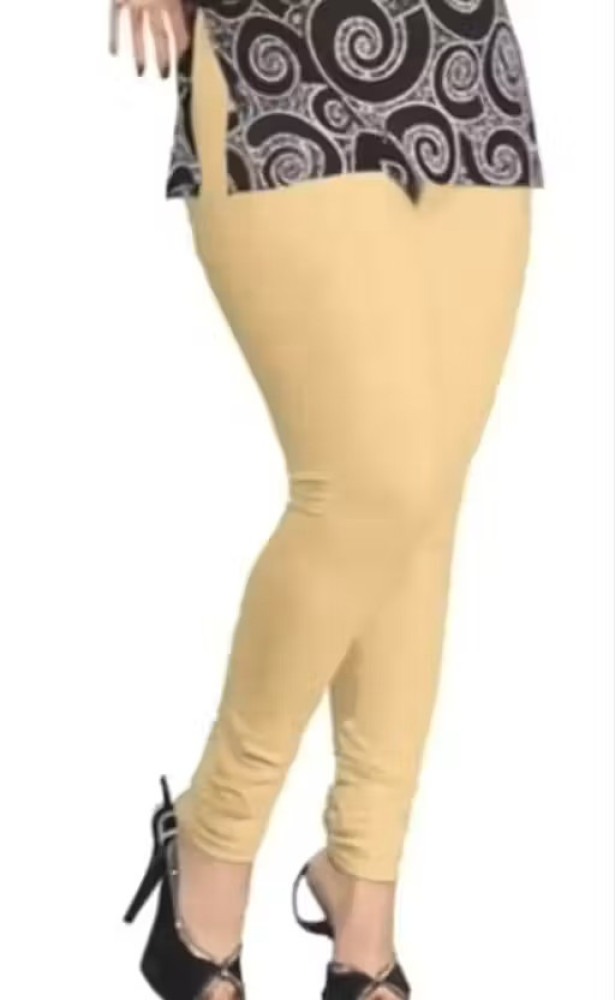 Premium Viscose Rayon Churidar Leggings Combo Pack of 3